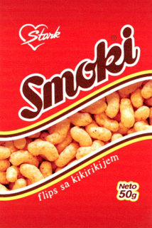STARK SMOKI FLIPS SA KIKIRIKIJEM NETO 50 G trademark