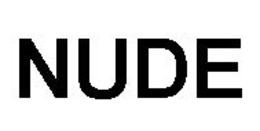 NUDE trademark