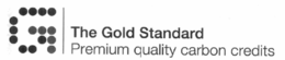 G THE GOLD STANDARD PREMIUM QUALITY CARBON CREDITS trademark
