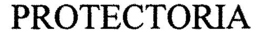 PROTECTORIA trademark