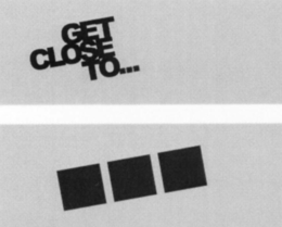 GET CLOSE TO... trademark