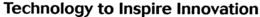 TECHNOLOGY TO INSPIRE INNOVATION trademark