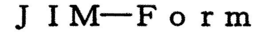 JIM-FORM trademark
