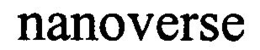 NANOVERSE trademark