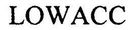 LOWACC trademark