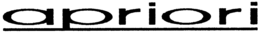 APRIORI trademark