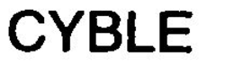 CYBLE trademark
