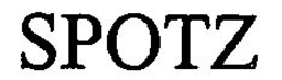 SPOTZ trademark