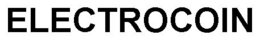 ELECTROCOIN trademark