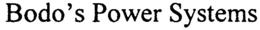 BODO'S POWER SYSTEMS trademark