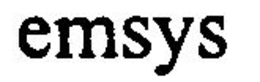 EMSYS trademark