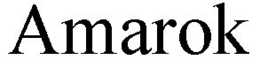 AMAROK trademark