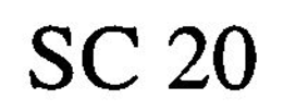 SC 20 trademark