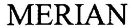 MERIAN trademark
