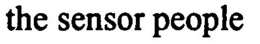 THE SENSOR PEOPLE trademark
