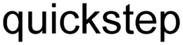 QUICKSTEP trademark