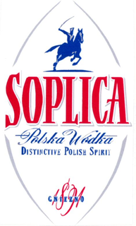 SOPLICA POLSKA WÓDKA DISTINCTIVE POLISHSPIRIT GNIEZNO 1891 trademark