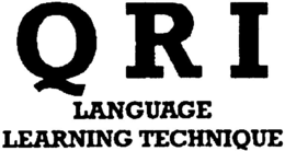 QRI LANGUAGE LEARNING TECHNIQUE trademark