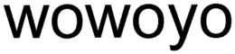 WOWOYO trademark