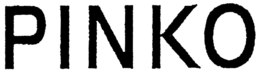 PINKO trademark