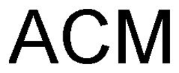 ACM ADVANCED CURRENCY MARKETS trademark