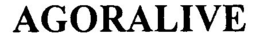 AGORALIVE trademark