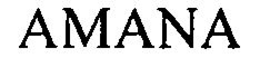 AMANA trademark