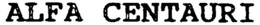 ALFA CENTAURI trademark