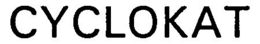 CYCLOKAT trademark