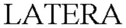 LATERA trademark