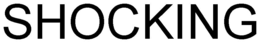 SHOCKING trademark
