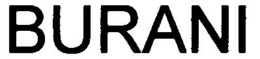 BURANI trademark