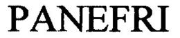 PANEFRI trademark