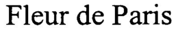 FLEUR DE PARIS trademark