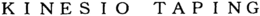 KINESIO TAPING trademark