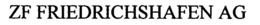 ZF FRIEDRICHSHAFEN AG trademark