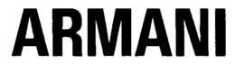 ARMANI trademark