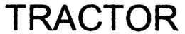 TRACTOR trademark