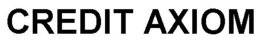 CREDIT AXIOM trademark
