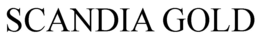 SCANDIA GOLD trademark