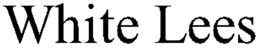 WHITE LEES trademark