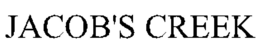 JACOB'S CREEK trademark