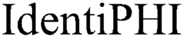 IDENTIPHI trademark