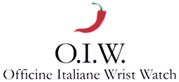 O.I.W. OFFICINE ITALIANE WRIST WATCH trademark
