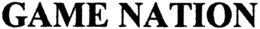 GAME NATION trademark