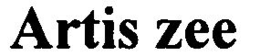 ARTIS ZEE trademark