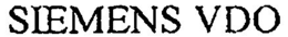 SIEMENS VDO trademark