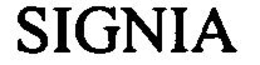 SIGNIA trademark