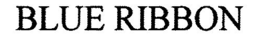 BLUE RIBBON trademark