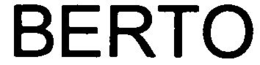 BERTO trademark